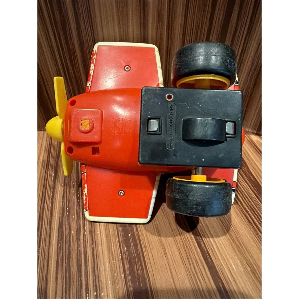 Vintage Yonezawa Big Machine Jr ST795 Airplane Toy Made in Japan Showa Retro